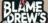 blame drew's cancer logo